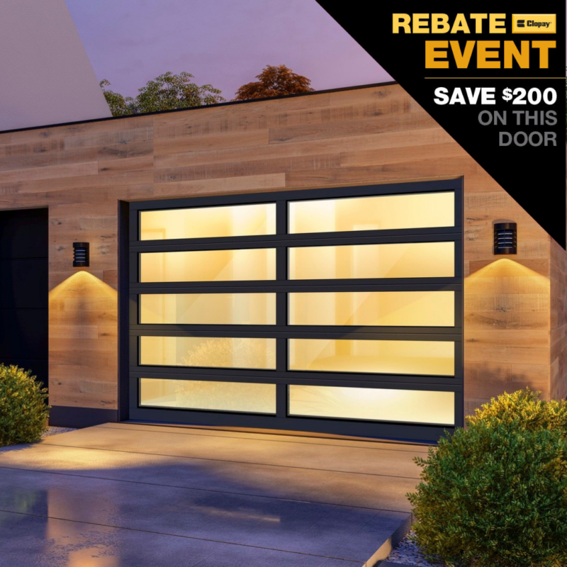 Avante Sleek Clopay Garage Door Rebate 2024