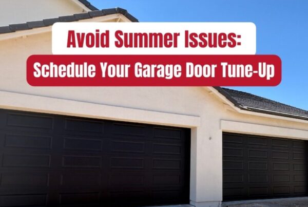 Avoid Summer Issues: Schedule Your Garage Door Tune-Up