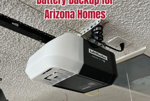 Garage Door Opener Battery Backup: Why It’s a Must in Arizona